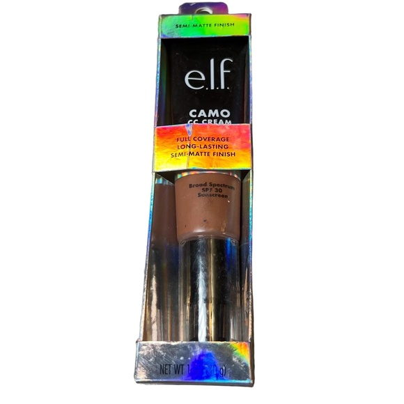 Elf Camo CC Cream Rich 620 W 1 Oz Color Correcting Broad Spectrum Skincare SPF - Picture 1 of 11